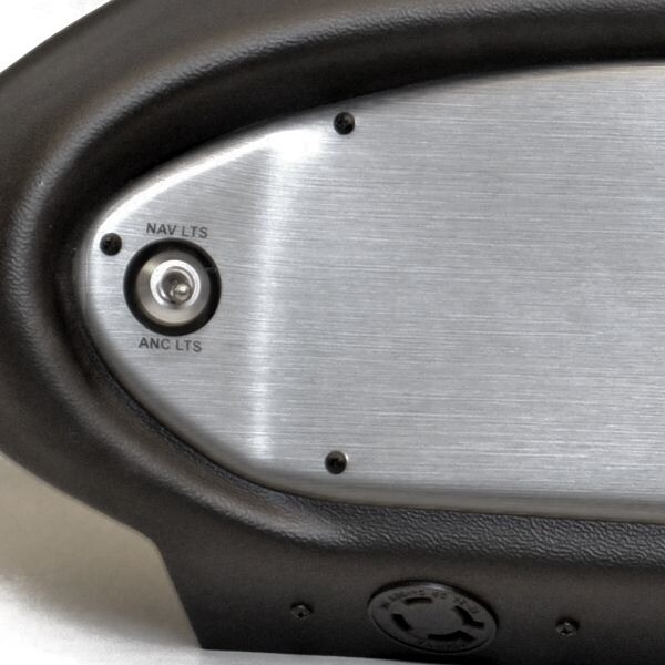 Tracker Boat Dash Switch Panel 176709 | Black / Gray