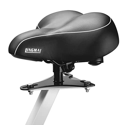 LINGMAI Universal Saddle Extender for C-Oversize Exercise Bicycle Seat Adapter