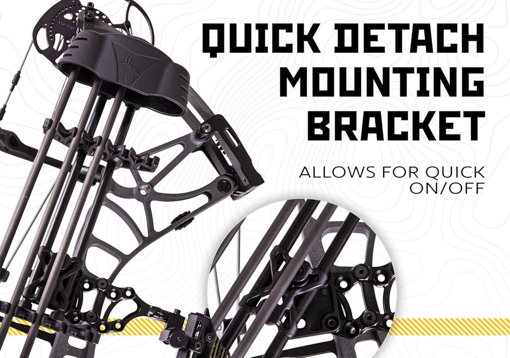 Adjustable Dual Arrow Grippers Quiver