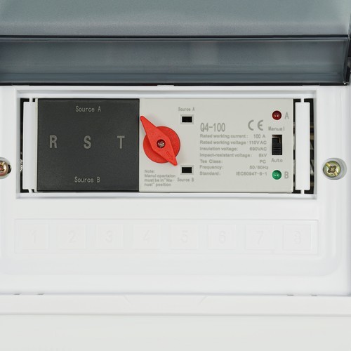 Automatic Transfer Switch 3P 100A Transfer Switch Dual-Power Transfer Switch