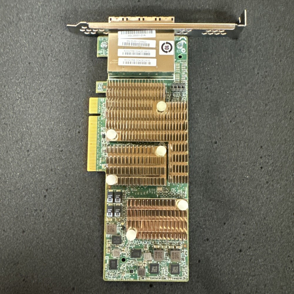 LSI 9206-16e SAS 6GBPS PCIe External Non-RAID Host Bus Adapter H3-25531-01A