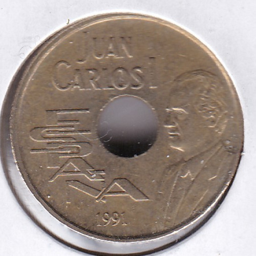 1991 Spain 25 Pesetas
