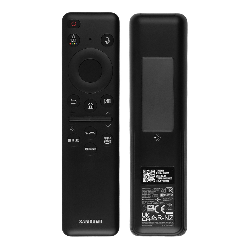 New Genuine Samsung BN59-01454A Voice Solar Remote QN90D DU8000 S90D QLED TVs!