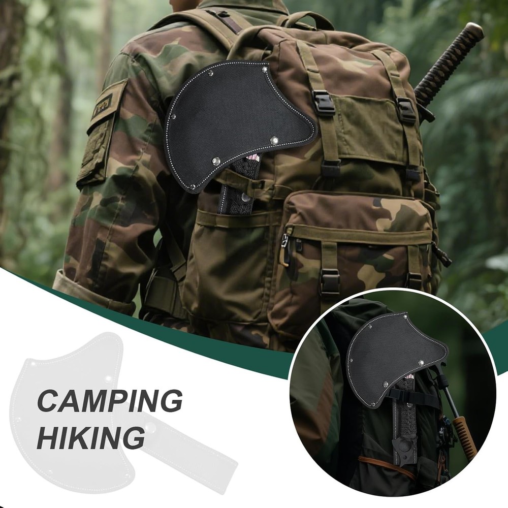 Outdoor 13" Camping Hatchet Multi Functional Shock-Absorbing Hand Pattern