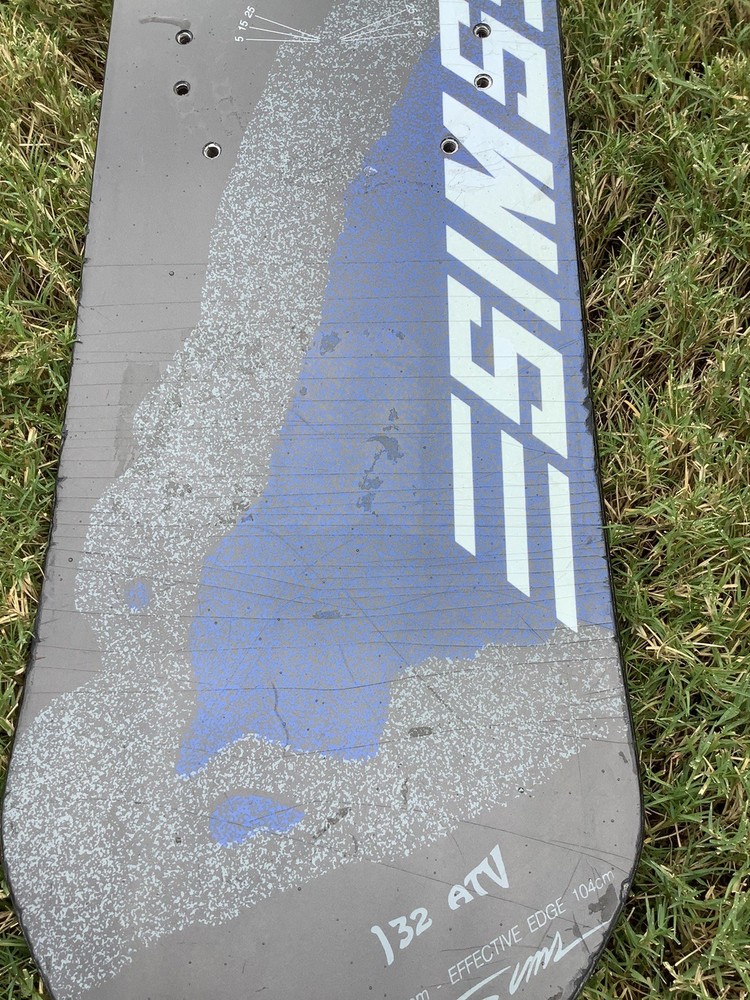 Vintage Sims Atv 132 Snowboard