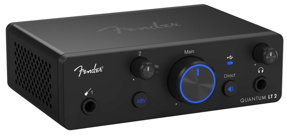 Fender Quantum Creator Kit w/ Interface+Microphone+Headphones+Stand+Pop Filter