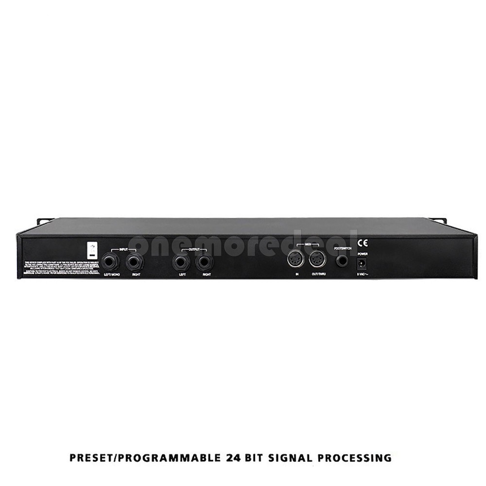 GAX-4II 24Bit Professional Digital Reverb DSP Processor Equalizer+200 Programs