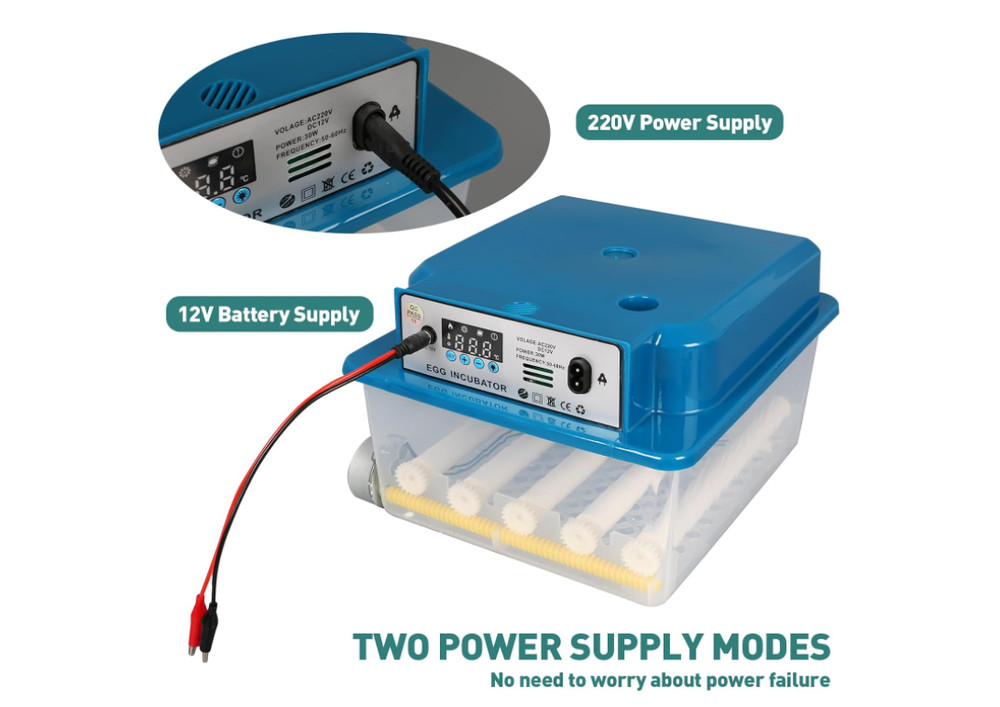 Automatic Incubator, Poultry Egg Incubator with Automatic Rotation System