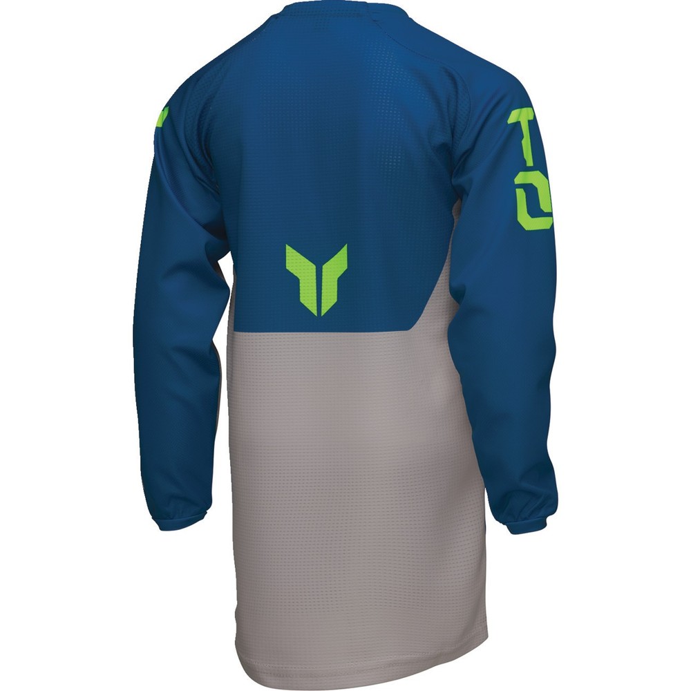 Thor Youth LAUNCHMODE Forge Jersey, Blue, Off-Road