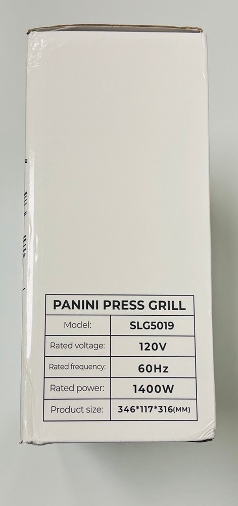 Susteas Temperature Control Electric Panini Press Grill Model SLC5019