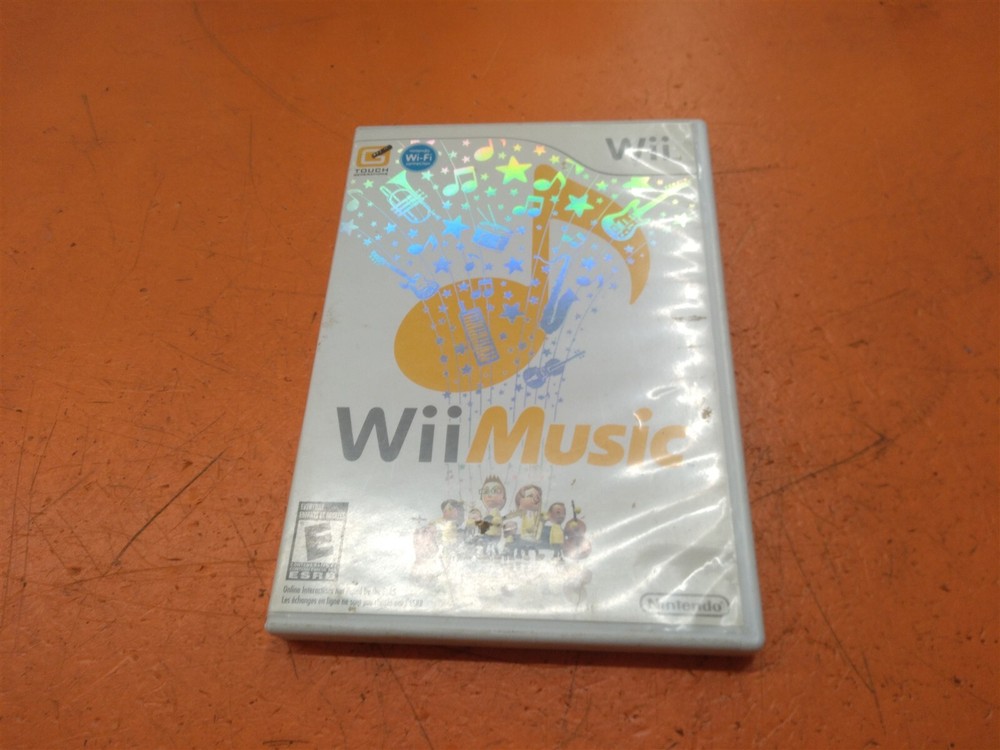 ⭐️⭐️⭐️⭐️⭐️ Wii Music Nintendo Wii Empty Case