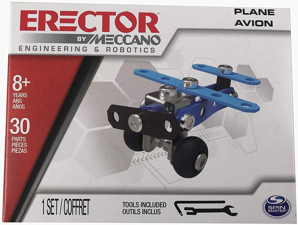 Meccano Erector Building Set of (6) - Miniatures