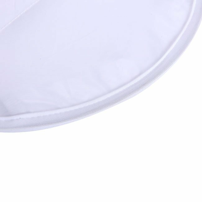 Universal 31cm Round Flash Diffuser Softbox With Grey White Black Card Balance