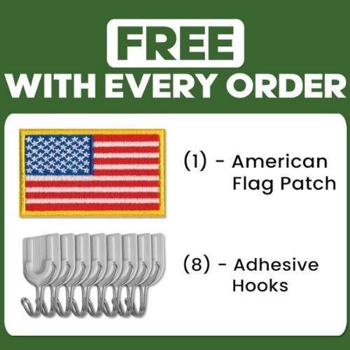 Tactical Patch Board (40" X 28") | Morale Patch Hanging Wall Panel Display Holde