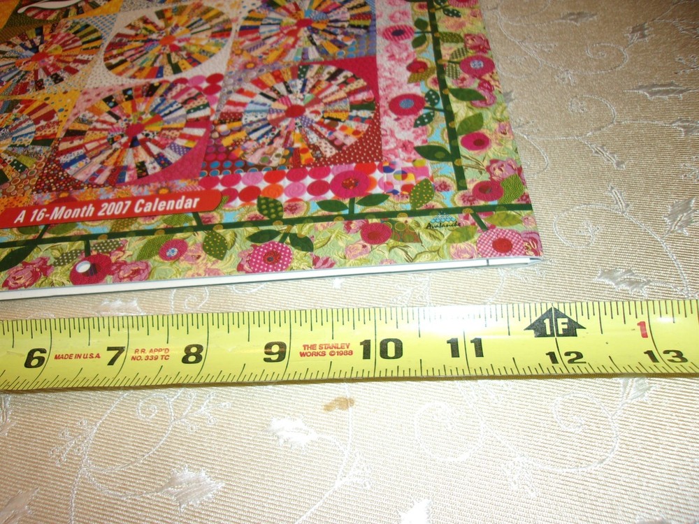 2007 Quilting Calendar with Patterns