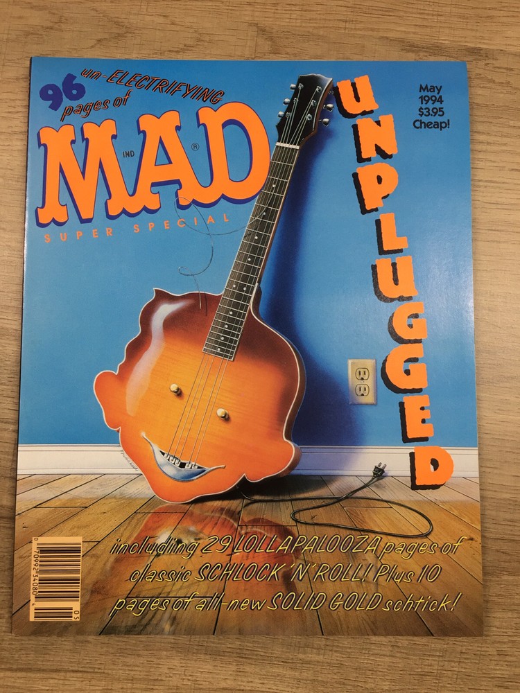 MAD Magazine May 1994 Unplugged