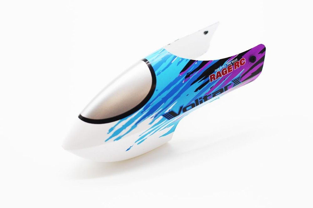 Rage R/C - Blue Replacement Canopy; Volitar X