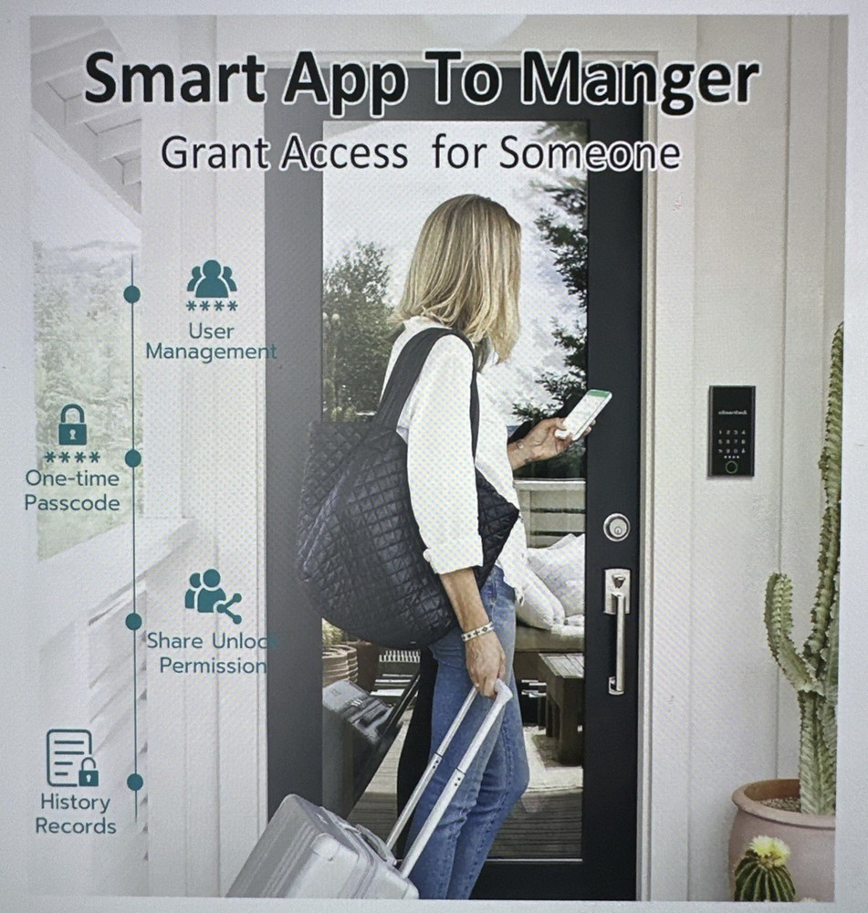 Smart Lock Box, Fingerprint, APP, Bluetooth