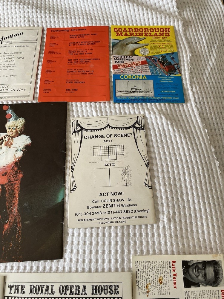 Theatre Programmes Bundle Job 18 Theatre Programmes Various Titles