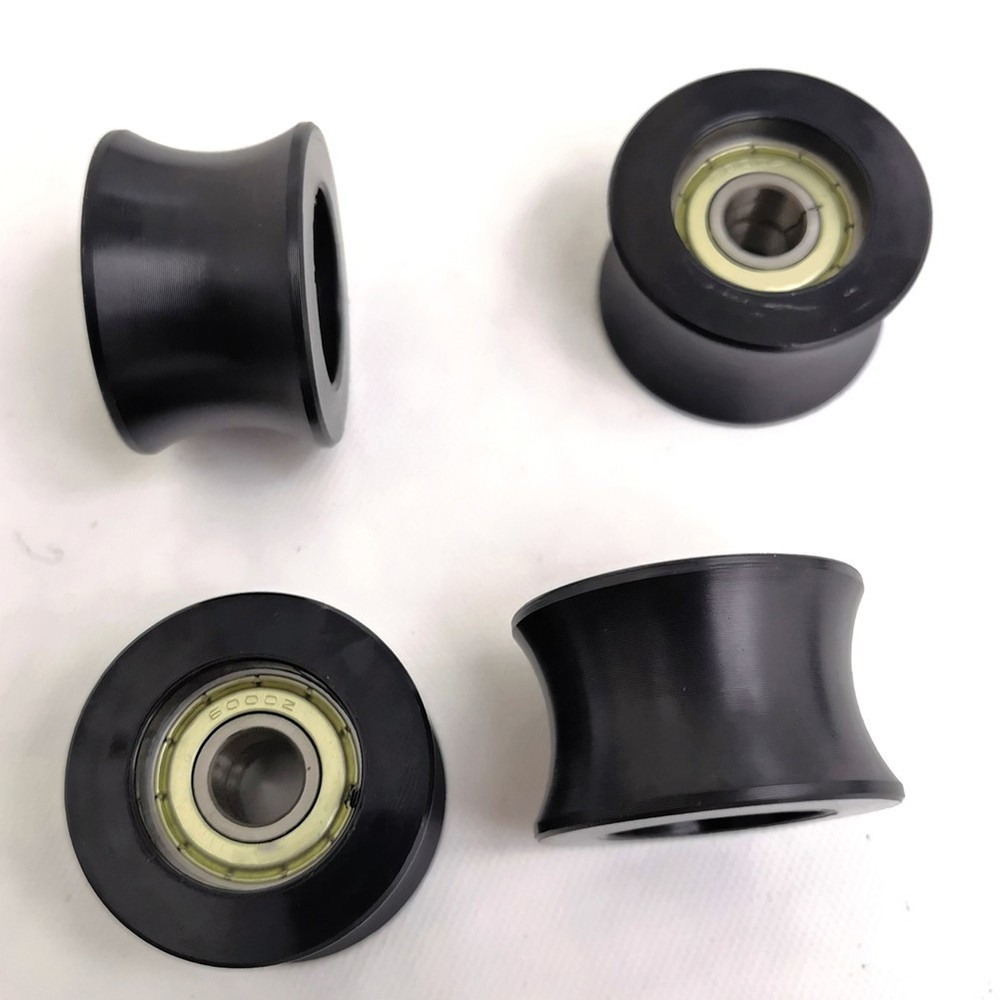 Rowing Machine Accessories 4 Pack of Guide Wheels for Seamless Functionality