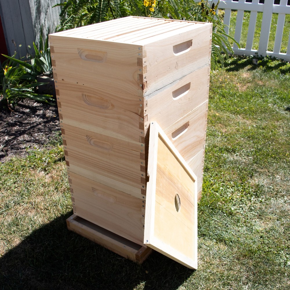 Stoney Acres Inner Cover for 10-Frame Langstroth Hive, Beehive Ventilation
