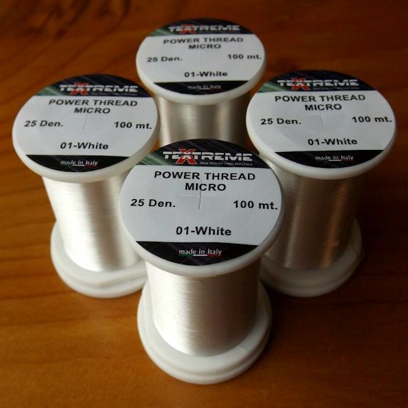 Textreme ® Power Thread Micro 25dn ** 2025 Stocks 100m ***** Fly Tying Thread