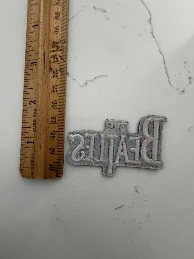 The Beatles Patch Iron On Logo Collector's Patch
