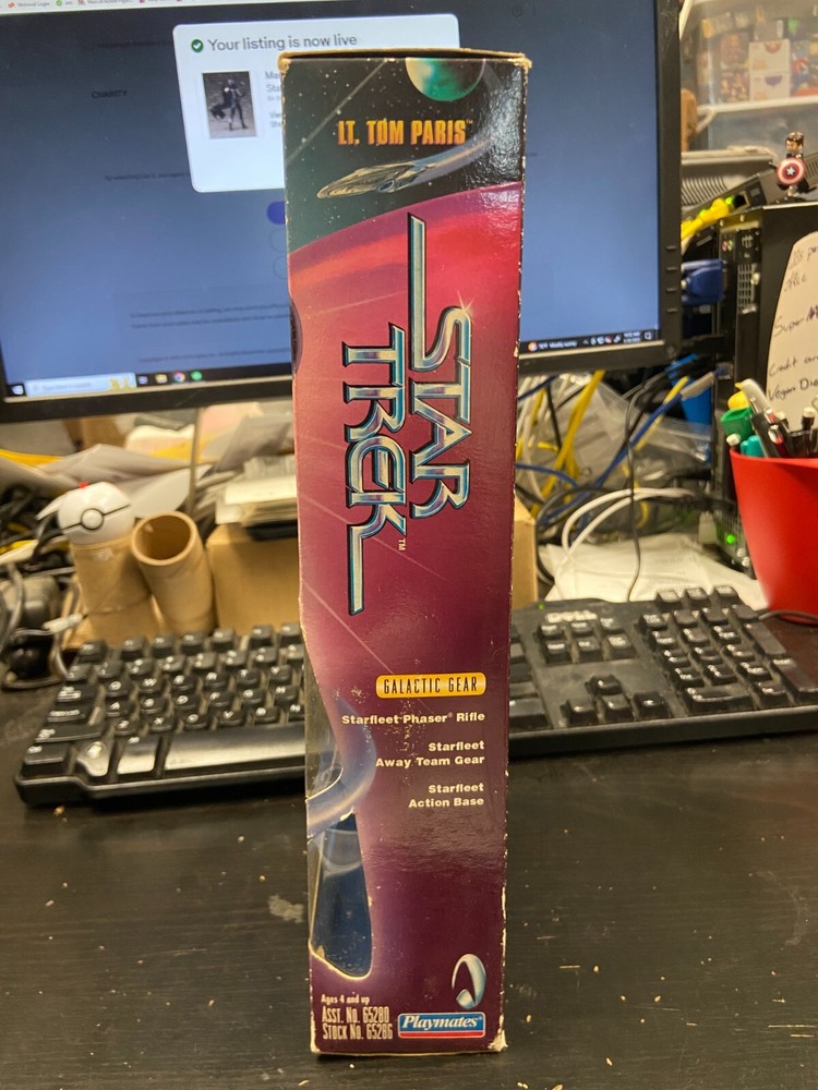 STAR TREK NEXT GENERATION FACTOR SERIES #2 LT. TOM PARIS JC