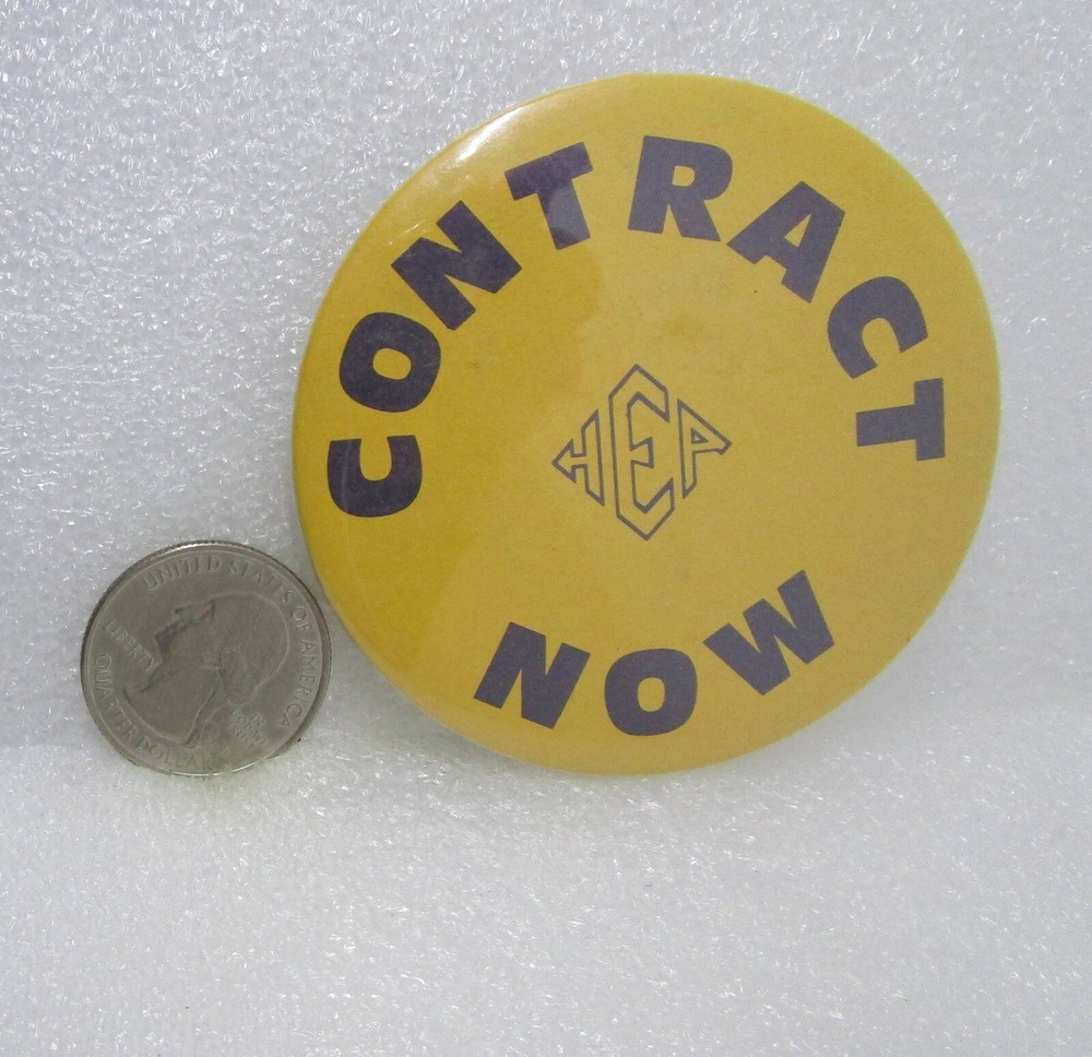 Contract Now HEA Button Pin