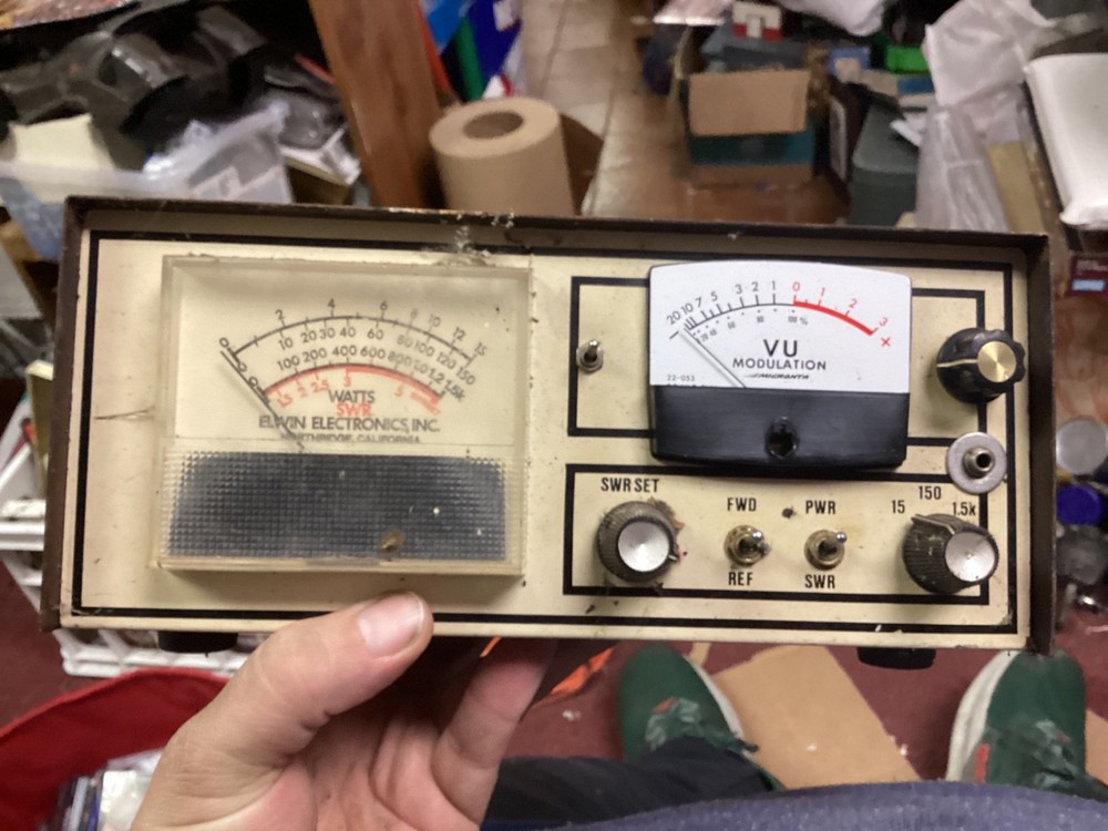 Elwin Electronics Hooker Vintage CB Radio modulation  Untested