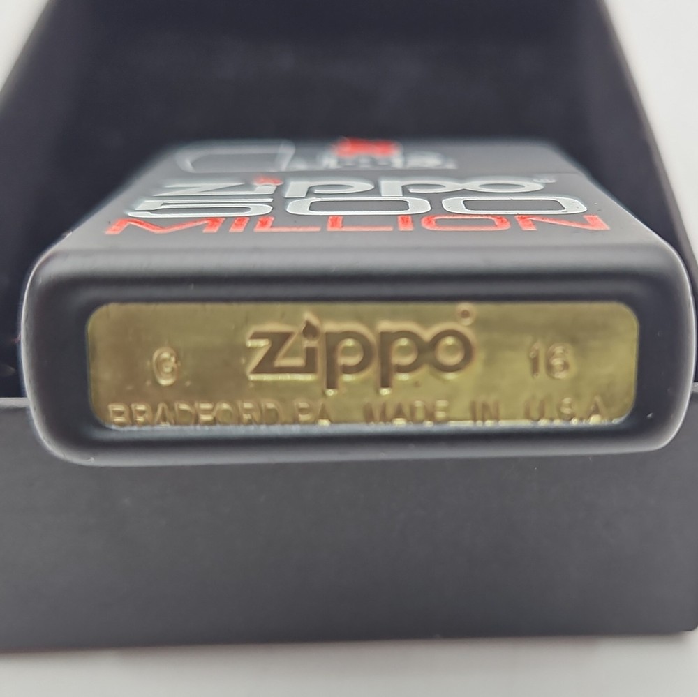 Zippo Lighter - 500th Million Special Edition Design