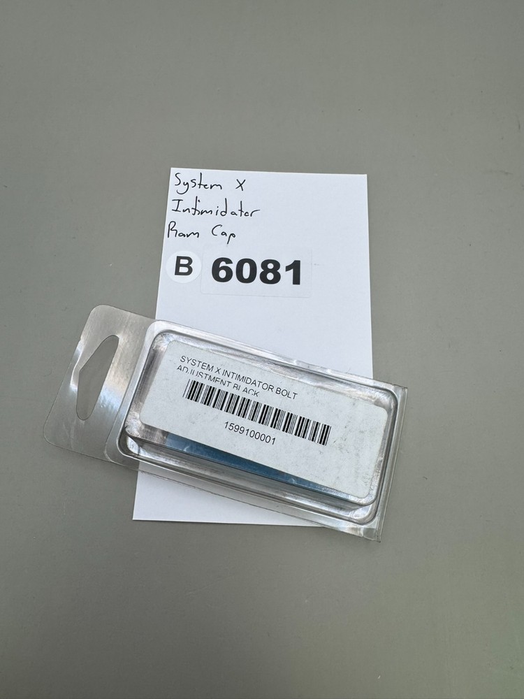 System X Intimidator Ram Cap-Gloss Black