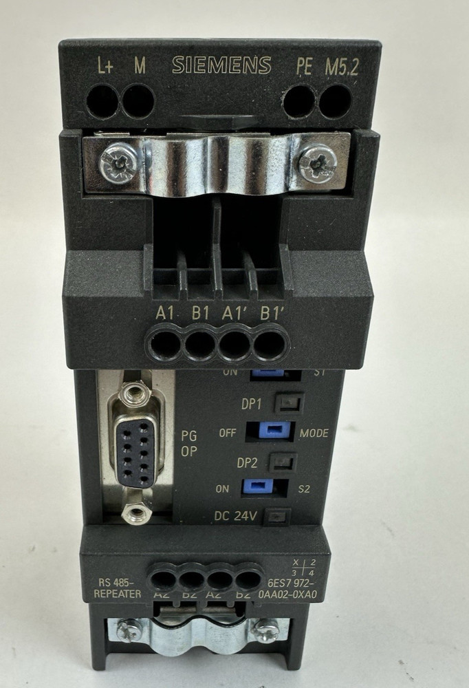 SIEMENS 6ES7 972-0AA01-0XA0 SIMATIC-DP RS 485-Repeater Module DC 24V