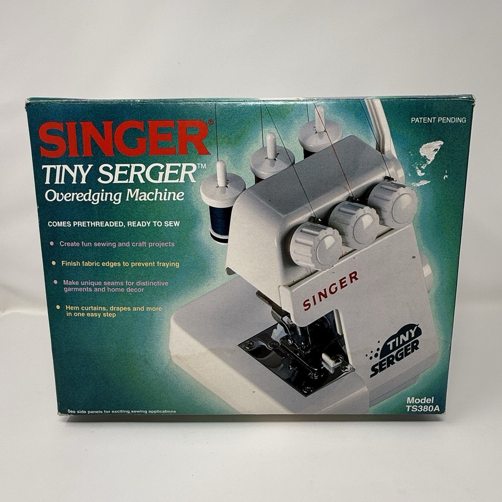 Singer Tiny Serger Electric Overedging Machine - (TS380A)