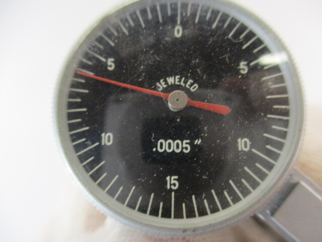 (2) Excellent Condition DIAL INDICATOR s(1) Horizontal .0005" (1) Vertical .001"