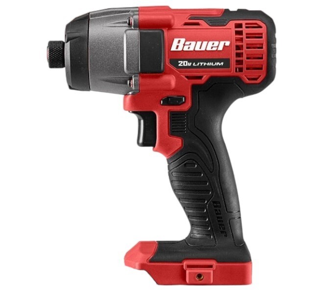 Bauer 20V (Drill/Driver, Hammer Drill/Driver & Hex Compact) - Tools Only -
