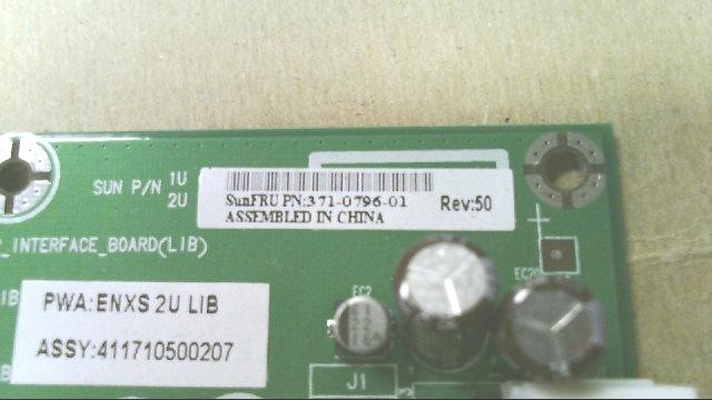 371-0796 SUN Lower Interface Backplane Board for V240 Server