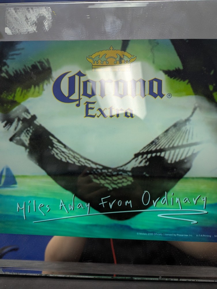 Corona Extra Lighted Mirror w/Motion & Sound