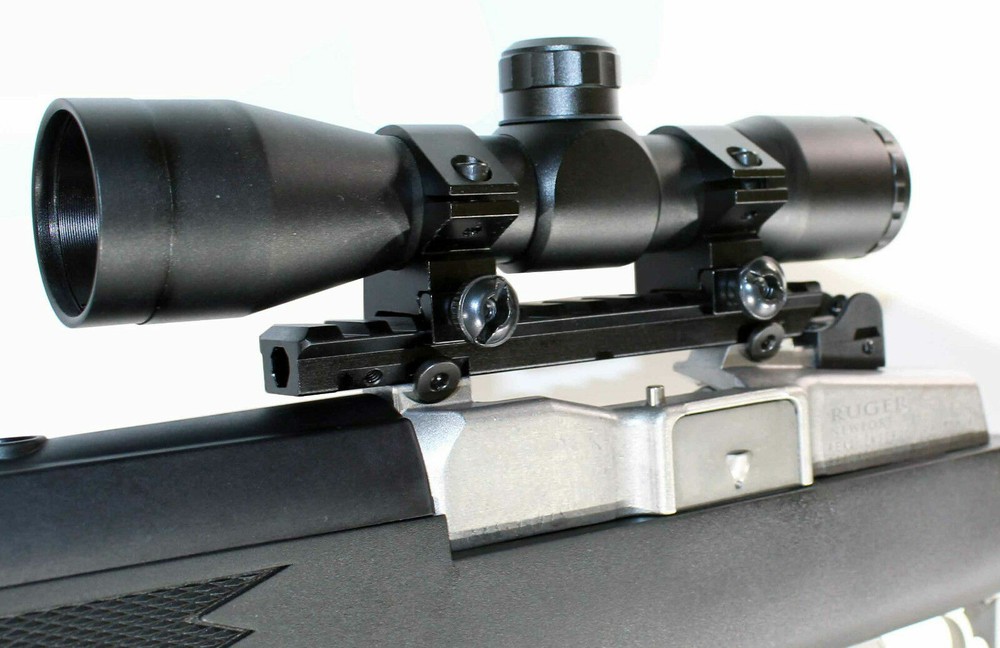 Trinity hunting 4x32 scope mildot reticle with base for Ruger model 30.