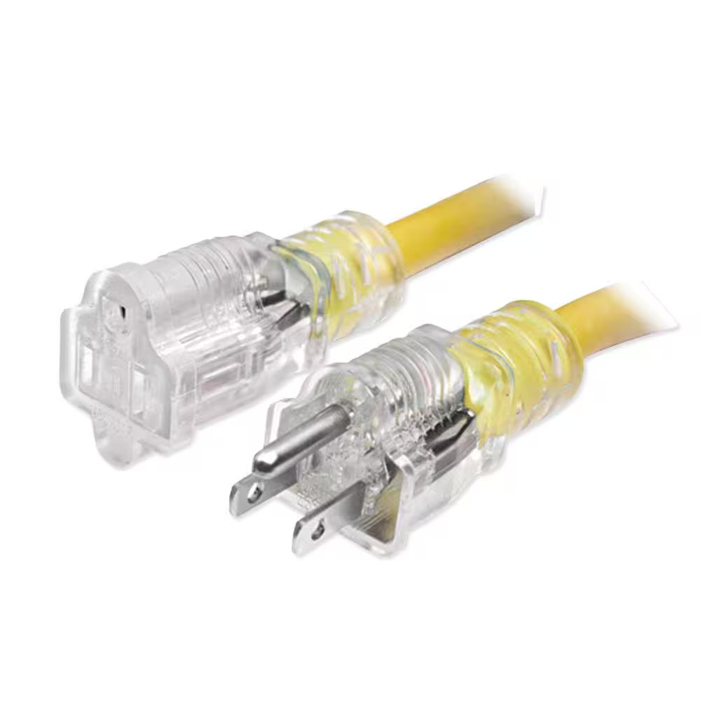 25 Ft. 12/3 Extension Cord with Indicator Light