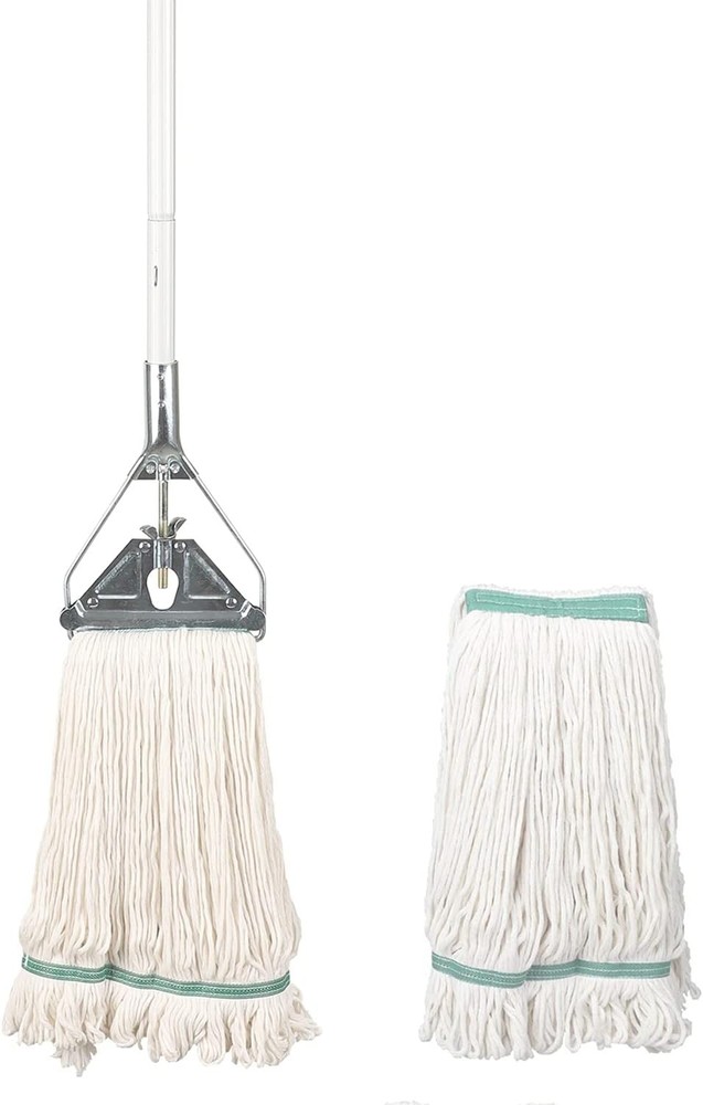OFO Loop-End String Mop with Extra Head Replacement - Heavy Duty Commercial I...