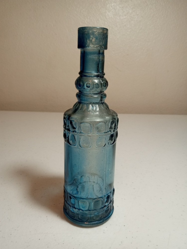 Small 6.5" Blue Bottle