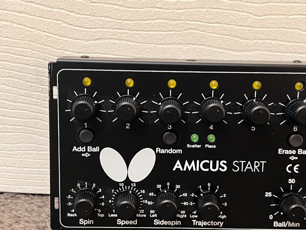 Butterfly Amicus Start Table Tennis Robot Control Panel Only