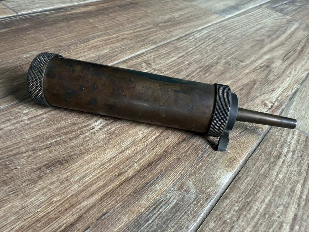Black Powder Flask Made in Italy