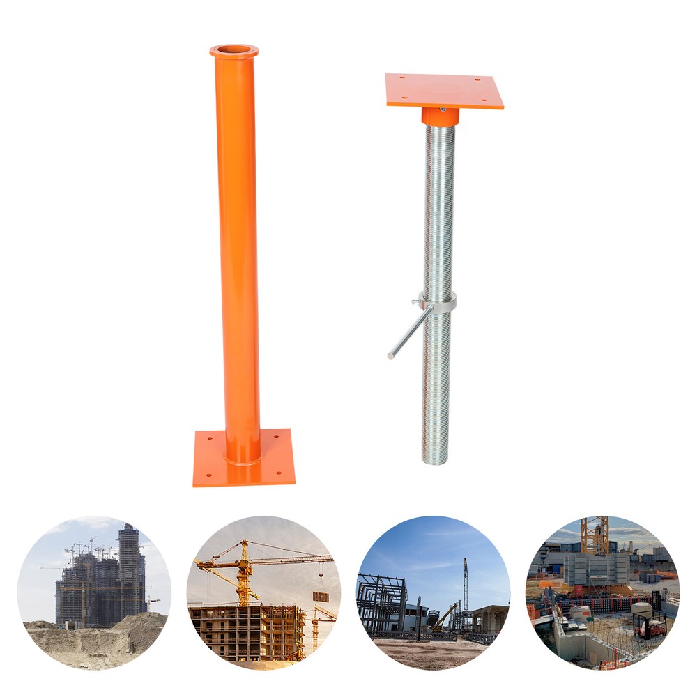 Adjustable Height Jacking Post - Supports 12000lbs, Durable Carbon Steel