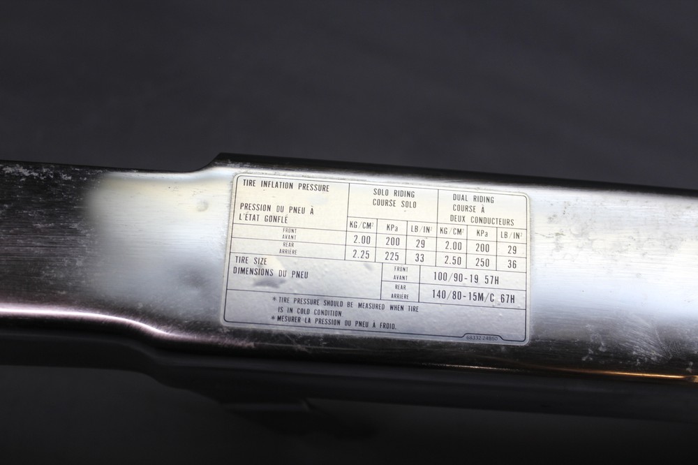 1995 Suzuki Savage 650 Chain Guard