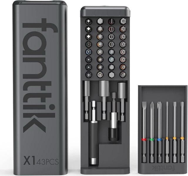 Fanttik 43Pcs Screwdriver Bit Set,