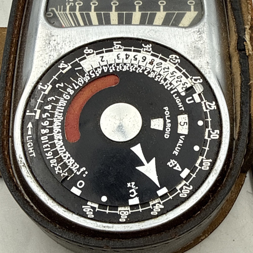 Vintage Weston Master III Universal Exposure Meter Model 737 with Case