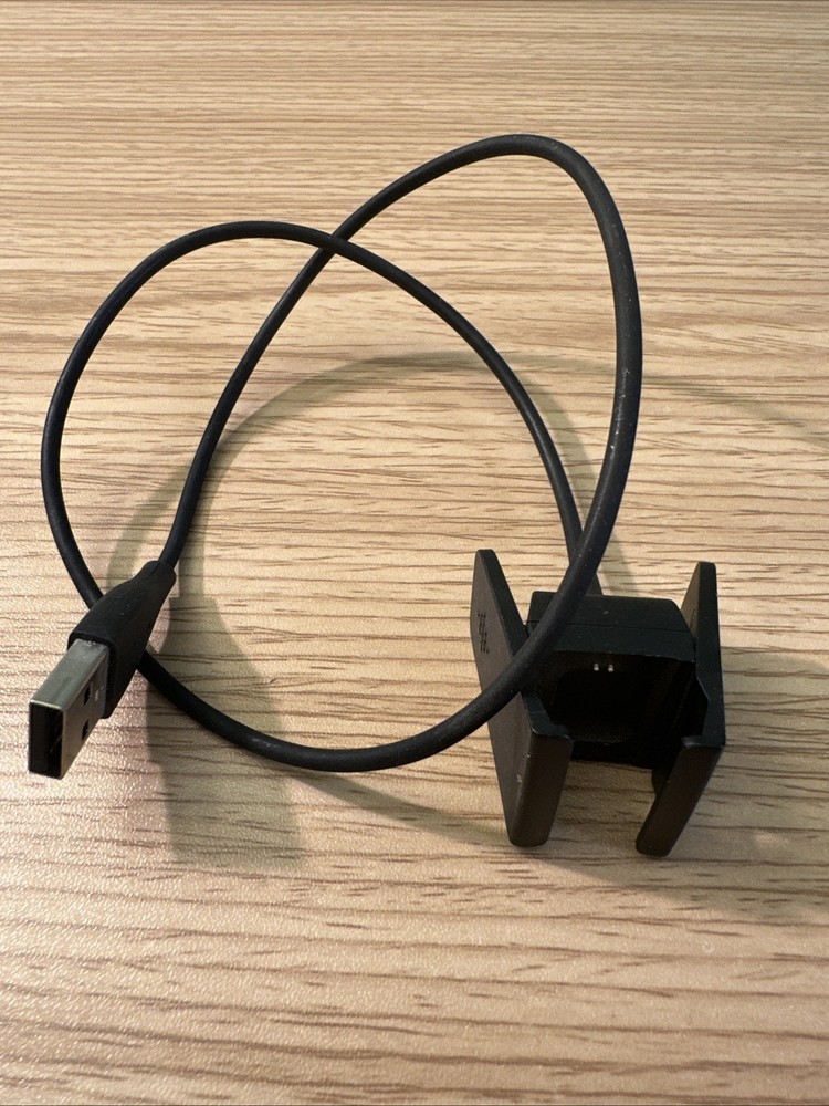 Fitbit Alta Replacement USB Charger Charging Cable Cord Black 10”