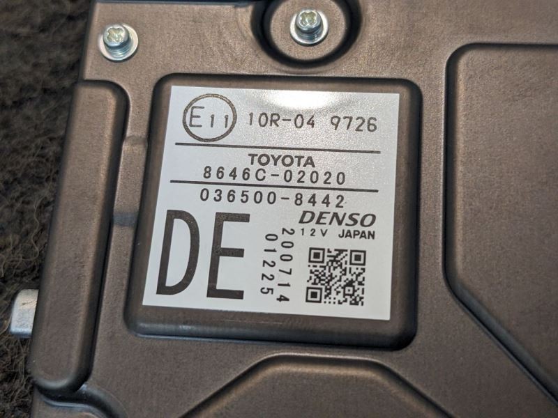 Hatchback Camera Front Fits 19-24 COROLLA 454798